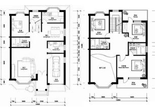 房屋设计图两室一厅尺寸,房子设计图两房一厅