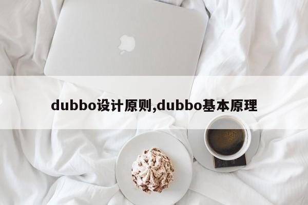 dubbo设计原则,dubbo基本原理